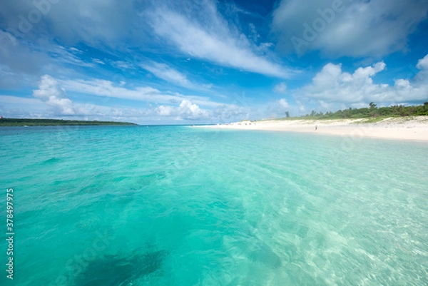 Obraz 東洋一美しい与那覇前浜ビーチ, 宮古島, 沖縄