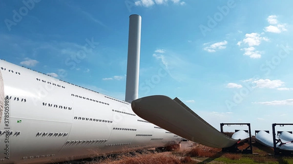 Obraz Éolienne en devenir