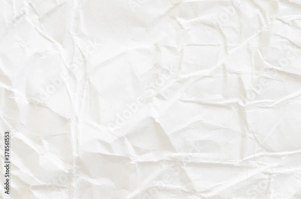 Obraz white crumpled paper