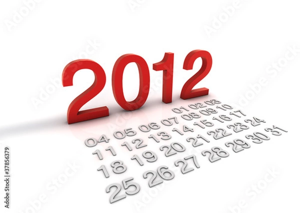 Obraz 2012 Kalender
