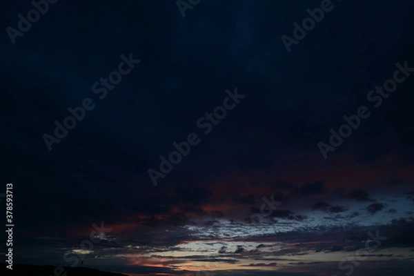 Fototapeta time lapse clouds
