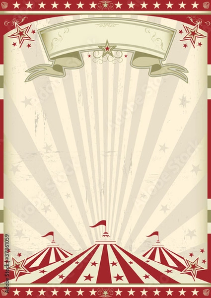 Obraz Circus vintage