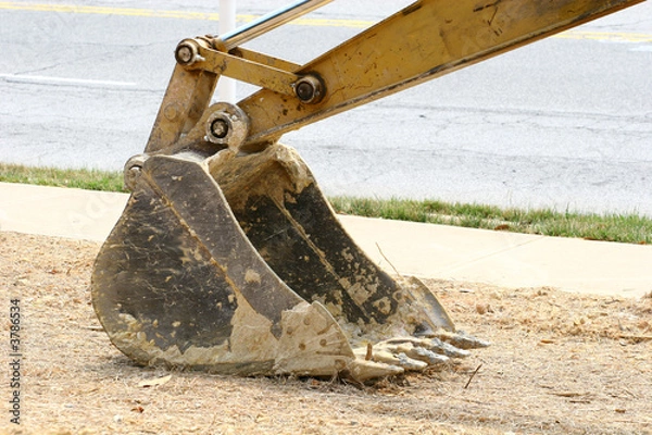Fototapeta Loader Shovel