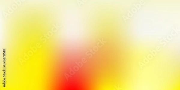 Fototapeta Light Orange vector blur pattern.