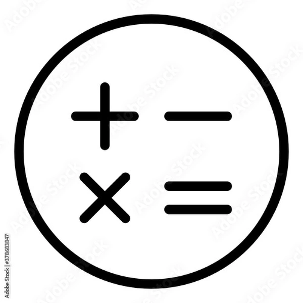 Fototapeta user interface outline style icons. suitable for your creative project.