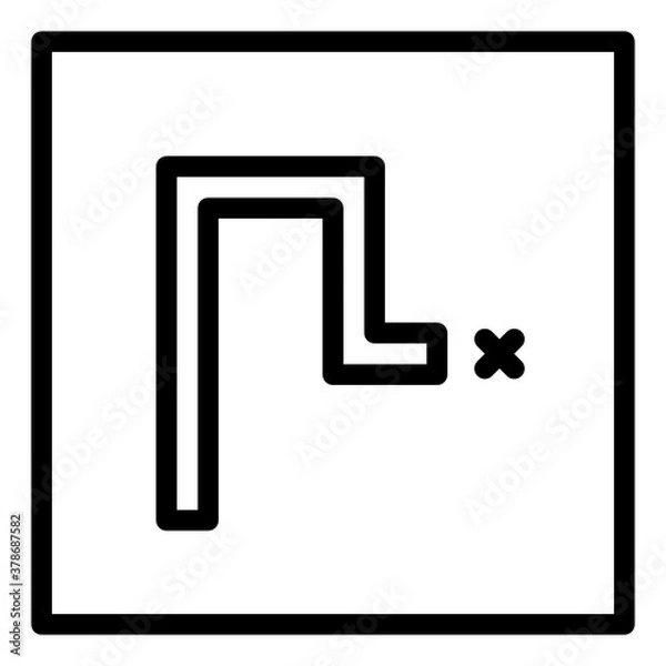 Fototapeta line games style icon. suitable for your creative project.