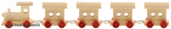 Obraz petit train 4 wagons
