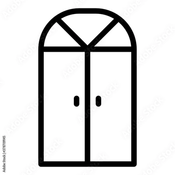 Fototapeta mosque line style icon. suitable for your creative project.