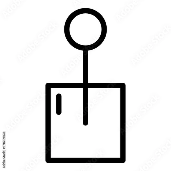 Obraz electronics line style icon. suitable for your creative project.