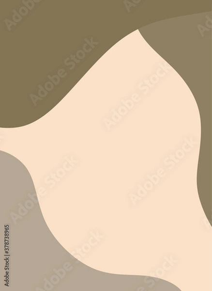 Fototapeta vector of earth tone abstract print background