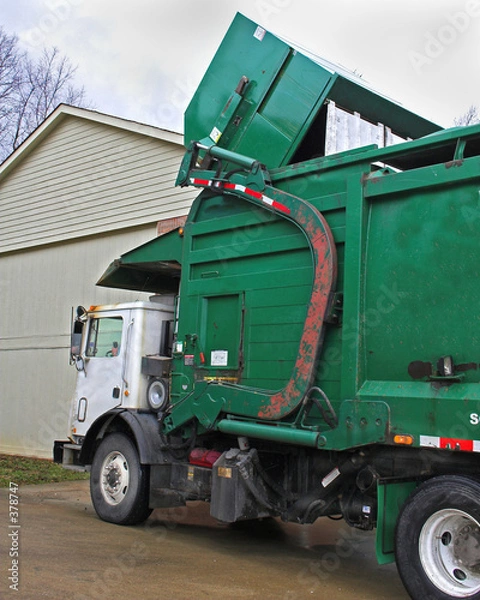 Obraz dumpster pickup
