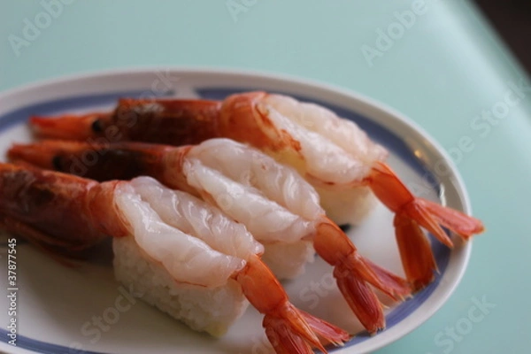 Fototapeta エビの寿司