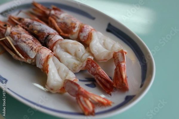 Fototapeta グリルシュリンプ