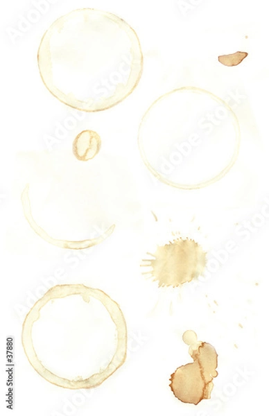 Obraz coffee stains
