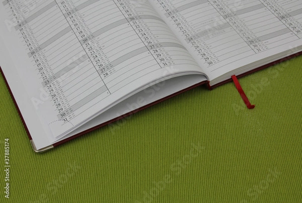 Fototapeta wochenplaner