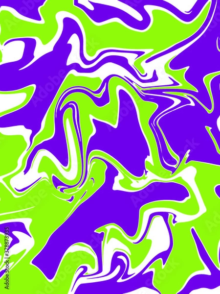 Fototapeta purple and green abstract banner watercolor luxury liquid pattern color on white.
