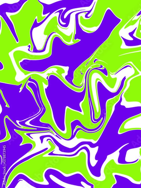 Fototapeta purple and green abstract banner watercolor luxury liquid pattern color on white.