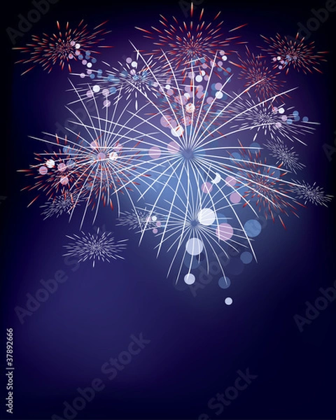 Fototapeta circular_fireworks