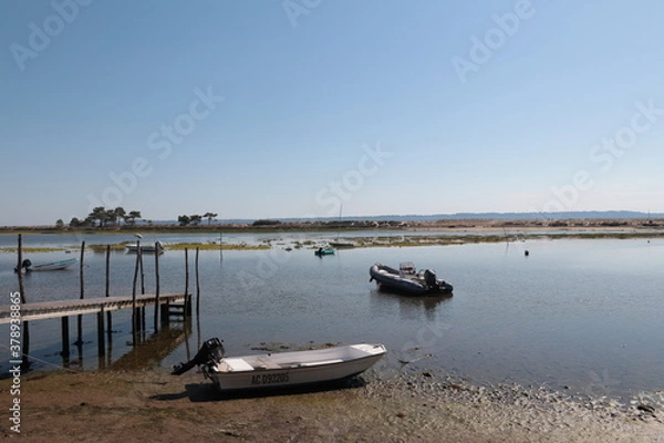 Fototapeta boats on the sea