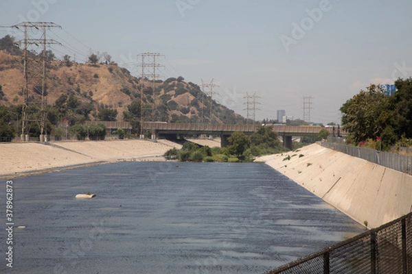 Obraz View across Los Angeles River