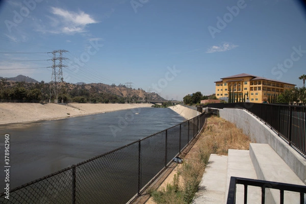 Obraz View across Los Angeles River
