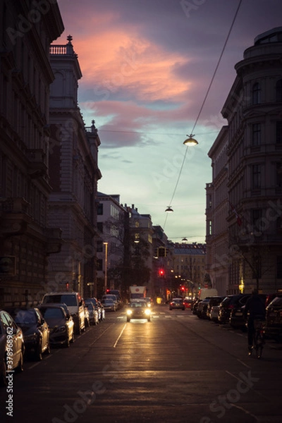 Obraz Wien bei Nacht