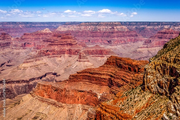 Obraz Grand Canyon National park with canyon and and cliff during sunset