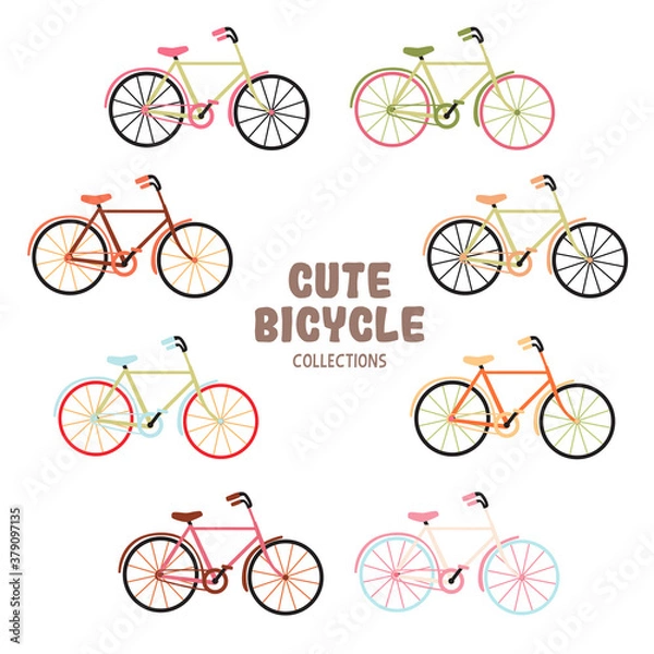 Obraz colorful and cute objects