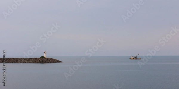 Obraz łódź rybacka będzie polować