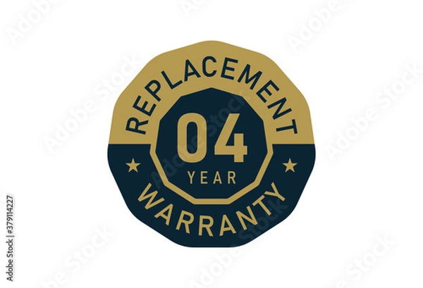 Fototapeta 4 year replacement warranty, Replacement warranty images