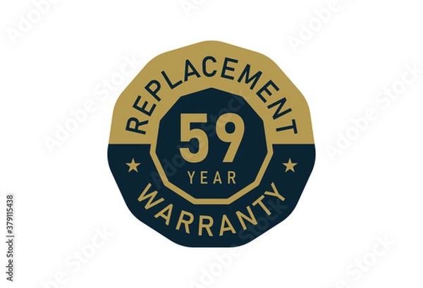Fototapeta 59 year replacement warranty, Replacement warranty images