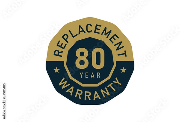 Fototapeta 80 year replacement warranty, Replacement warranty images