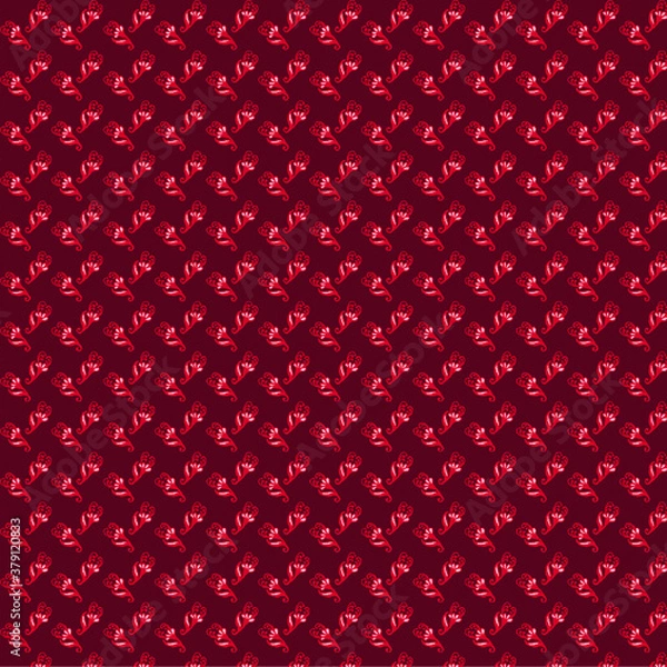 Obraz Flowers. Patterns 12" x12"