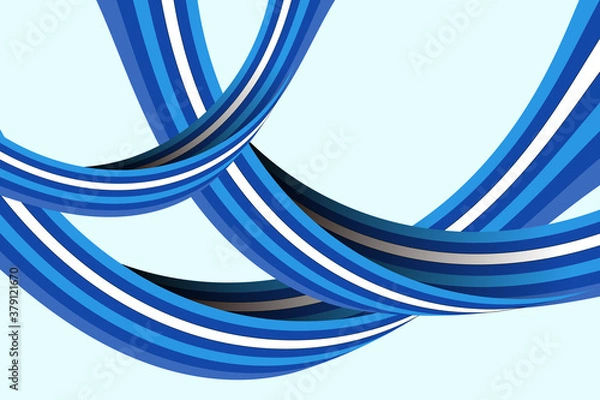 Obraz abstract blue wave