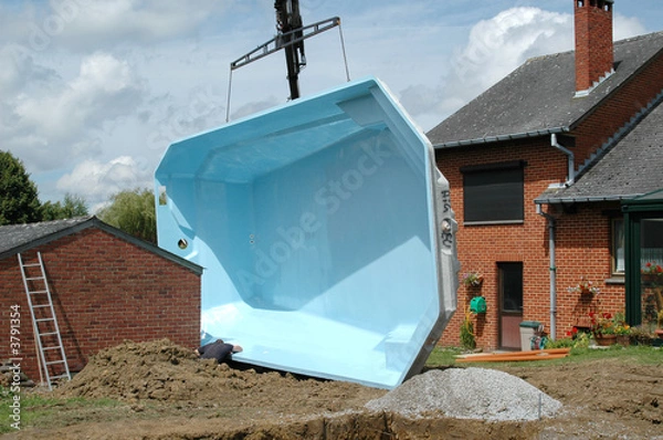 Obraz Piscine coque polyester