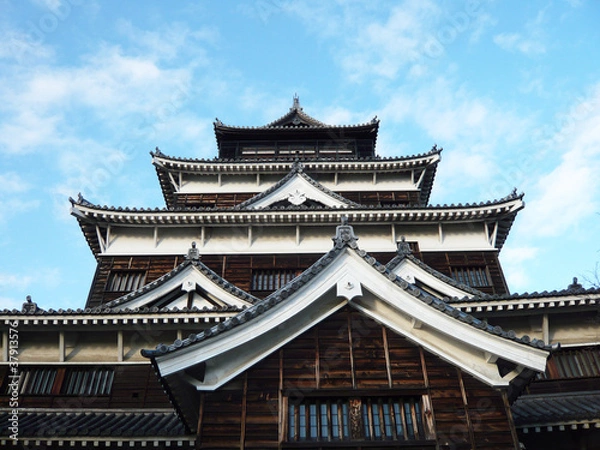 Fototapeta 広島城