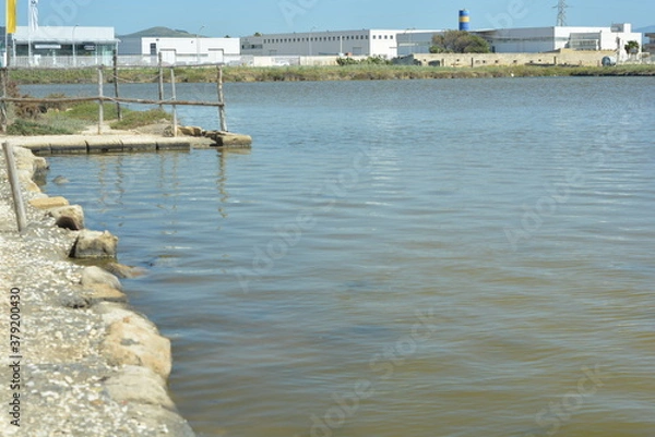 Obraz saline trapani