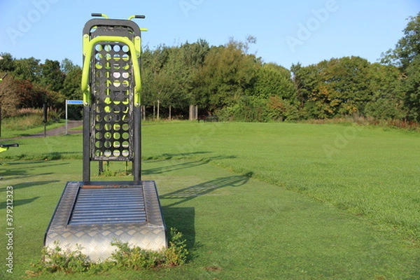 Obraz Treadmill in a park