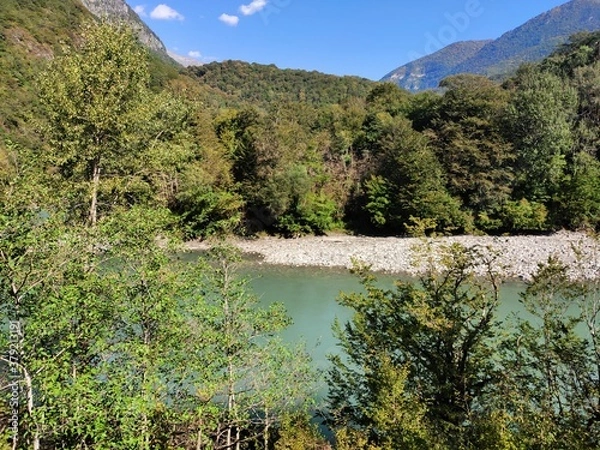 Obraz mountain river