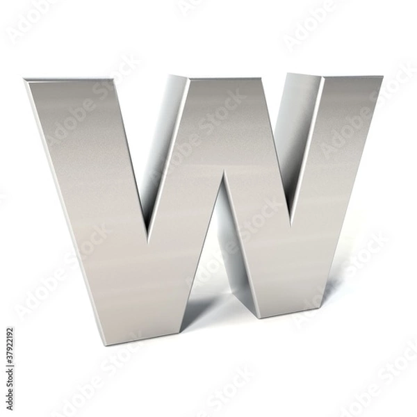 Fototapeta Lettre W