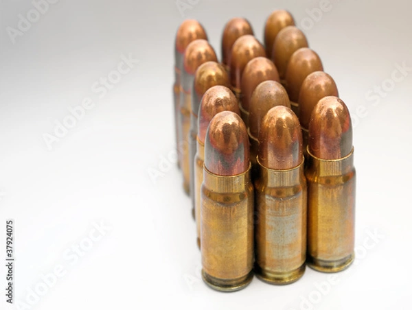 Fototapeta Several bullets