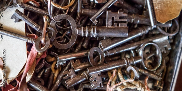 Fototapeta escape room key