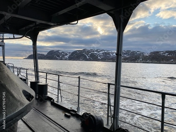 Fototapeta view from the pier