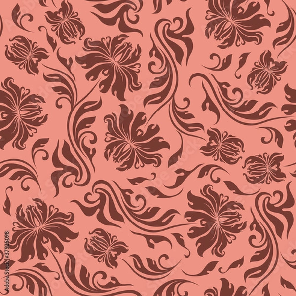 Obraz seamless floral pattern