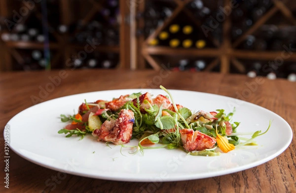 Fototapeta lobster salad