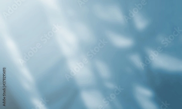 Obraz 
Abstract blurred background, blue gray background with reflective wall for design and layout of books as computer screen background wallpaper.