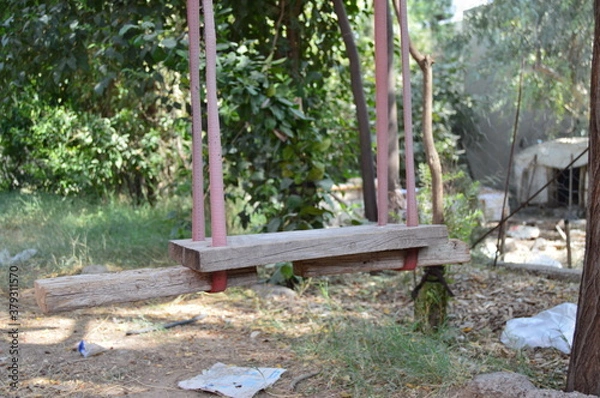 Obraz swing in the park