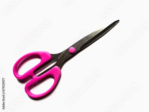 Fototapeta scissors isolated on white background