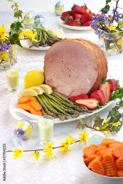 Fototapeta Ham For Easter