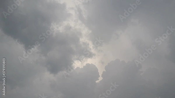 Fototapeta time lapse clouds